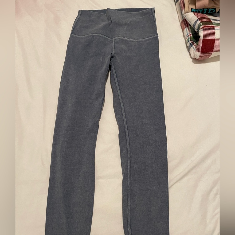 Blue Lululemon leggings